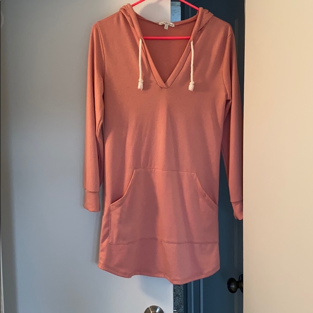 Long sleeve sweater dress